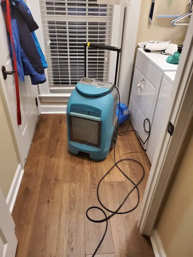 Commercial dehumidifier deployed for Flood Damage Cleanup in Sweden